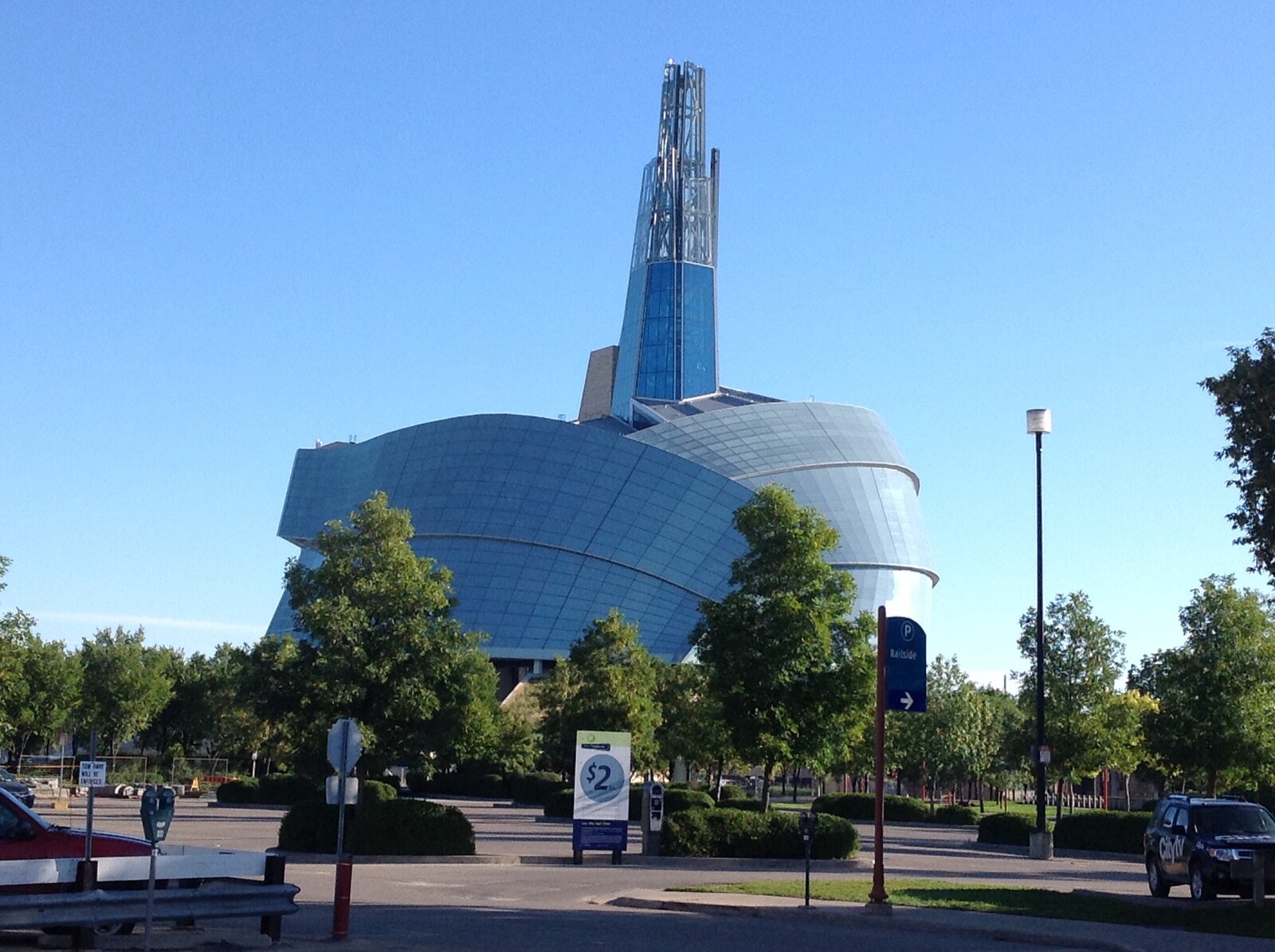 The Canadian Museum for Human Rights in Winnipeg